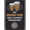 Cavetown Metalen Borden|My Drinking team - metalen bord