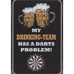 Cavetown Metalen Borden|My Drinking team - metalen bord