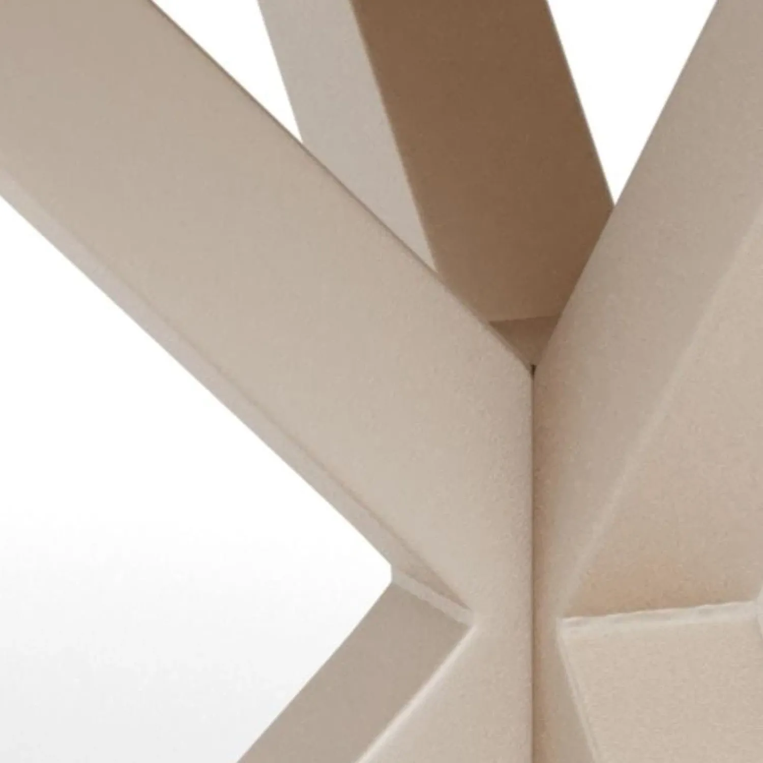 Nordhavn Eettafels|Myrthe Eettafel rond Keramiek met beige poot 119 cm