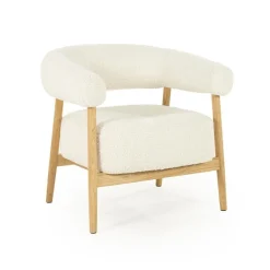 By Boo Fauteuils|Mysa Fauteuil Beige Hout