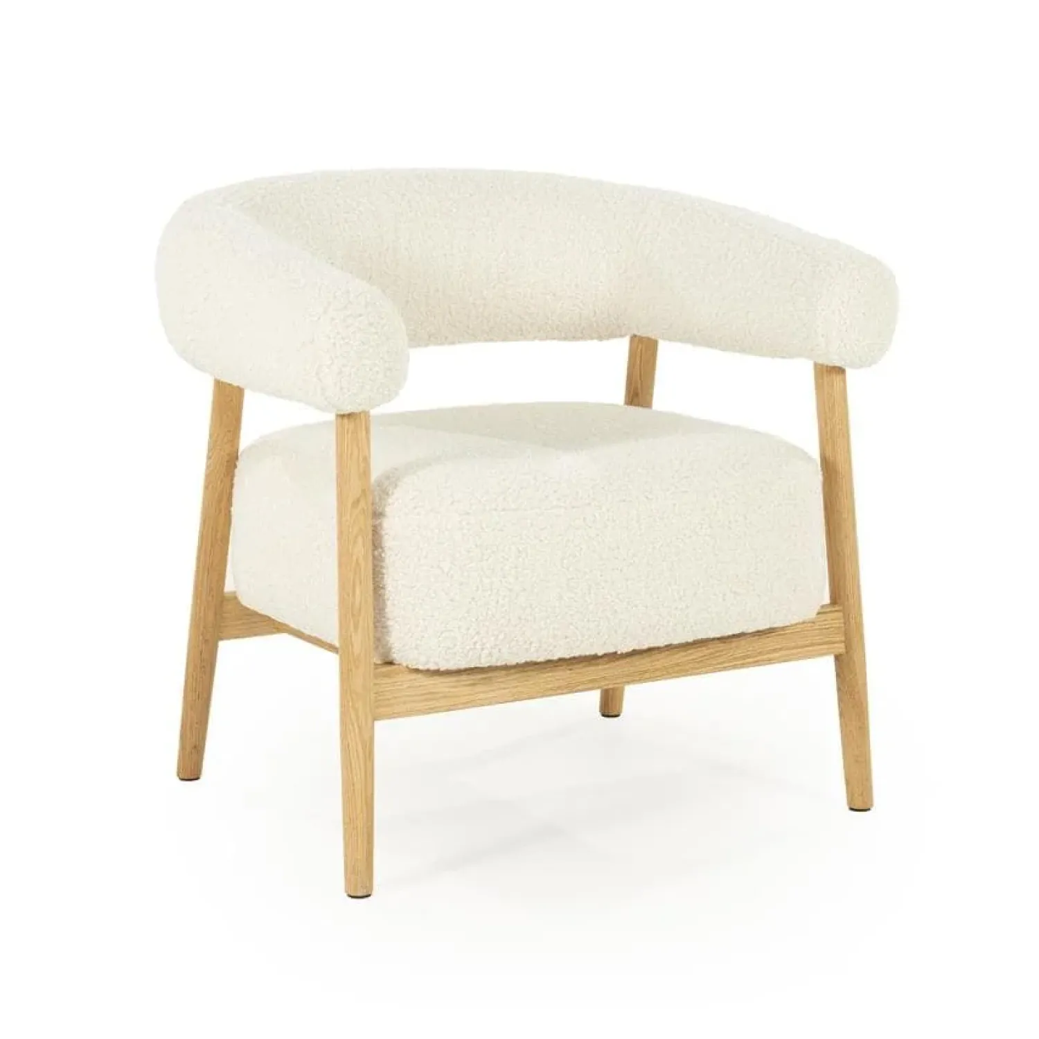 By Boo Fauteuils|Mysa Fauteuil Beige Hout