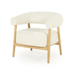 By Boo Fauteuils|Mysa Fauteuil Beige Hout