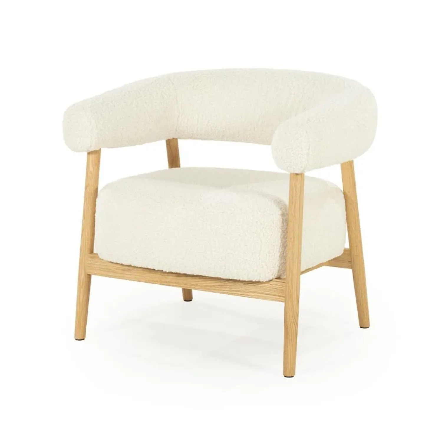 By Boo Fauteuils|Mysa Fauteuil Beige Hout