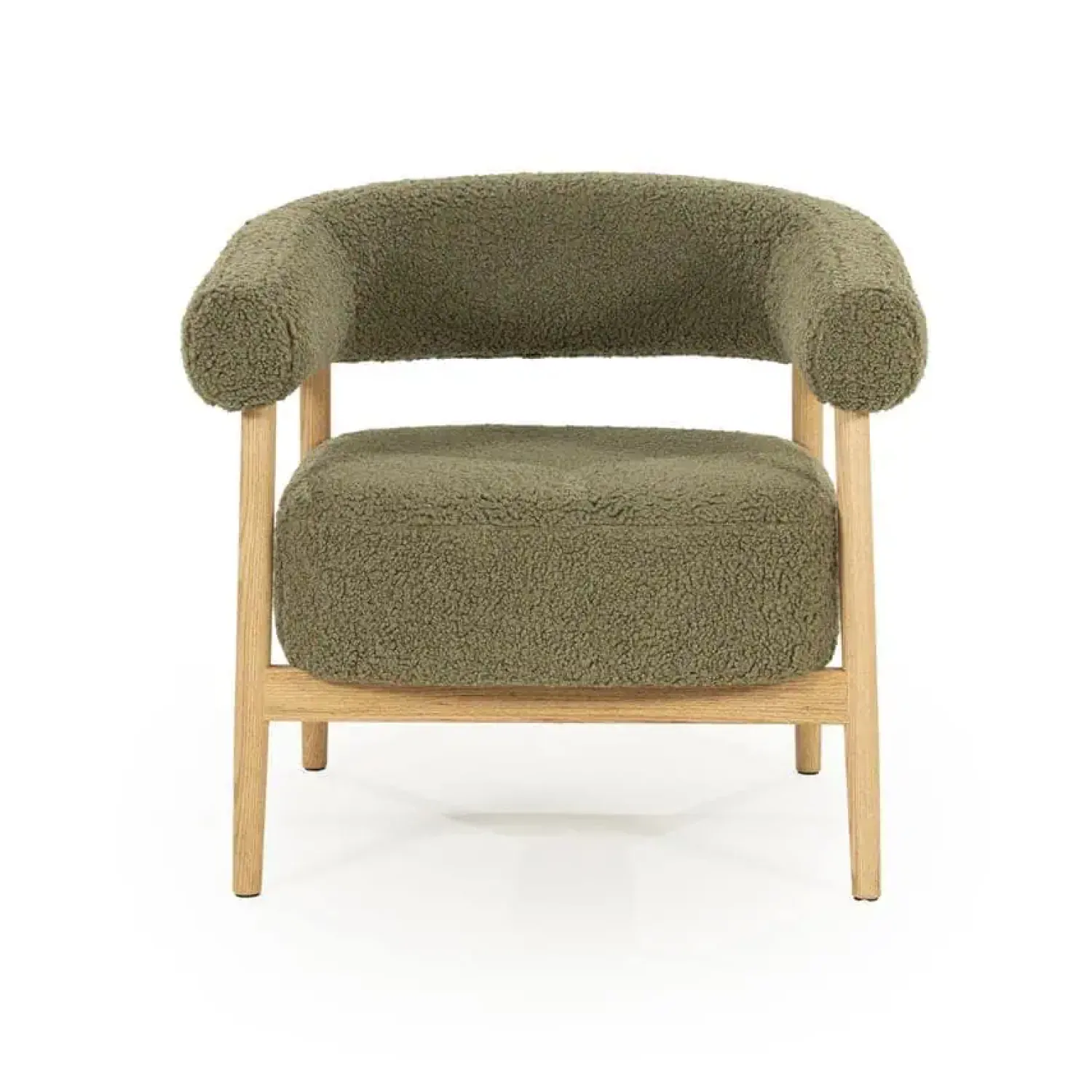 By Boo Fauteuils|Mysa Fauteuil Groen Hout