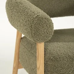 By Boo Fauteuils|Mysa Fauteuil Groen Hout