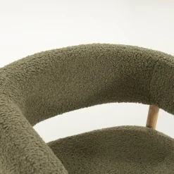 By Boo Fauteuils|Mysa Fauteuil Groen Hout