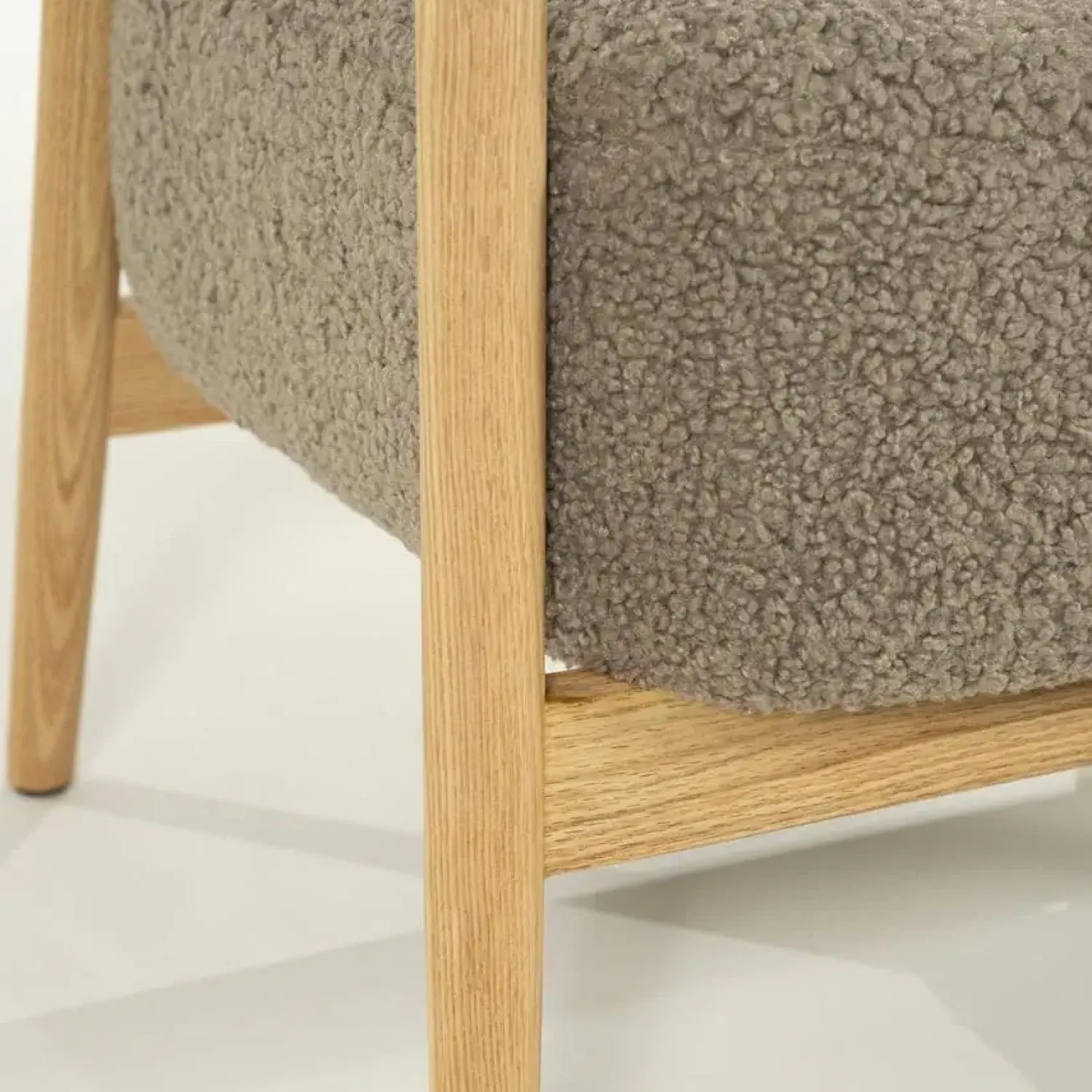 By Boo Fauteuils|Mysa Fauteuil Taupe Hout