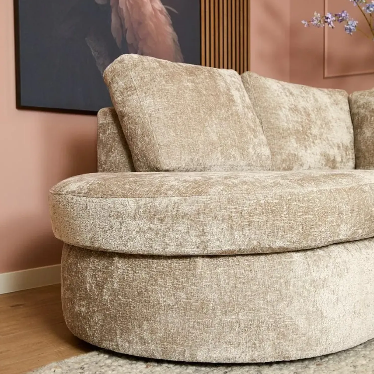 Furndea 2,5 Zitsbanken|Hoekbanken|MySofa Alta Beige Divan Links + 2,5 zits