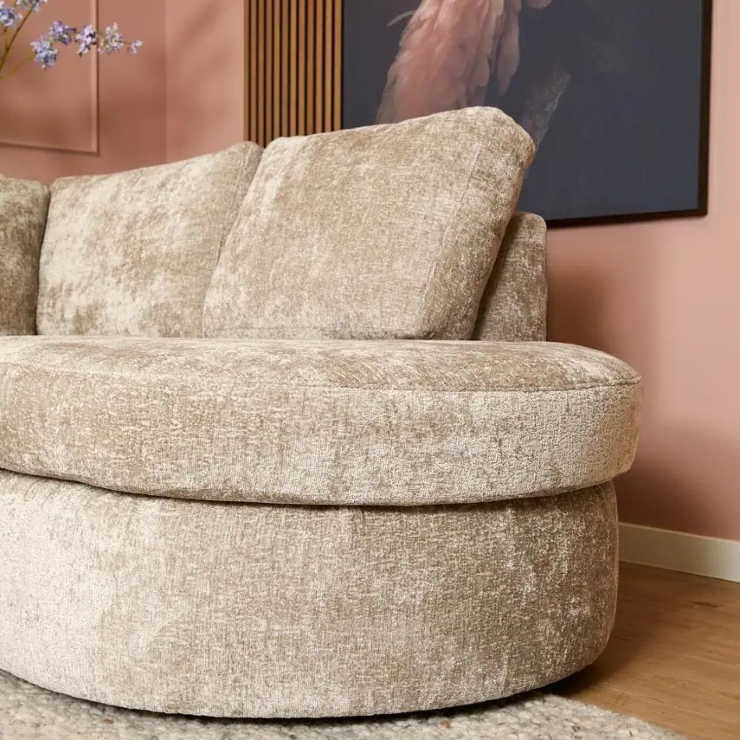 Furndea 2,5 Zitsbanken|Hoekbanken|MySofa Alta Beige 2,5 zits + Divan Rechts