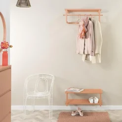 Redin Design Schoenenrekken|Nadia schoenenrek Terracotta metaal