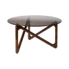 Dutchbone Salontafels|Naia Salontafel Walnoot 80cm