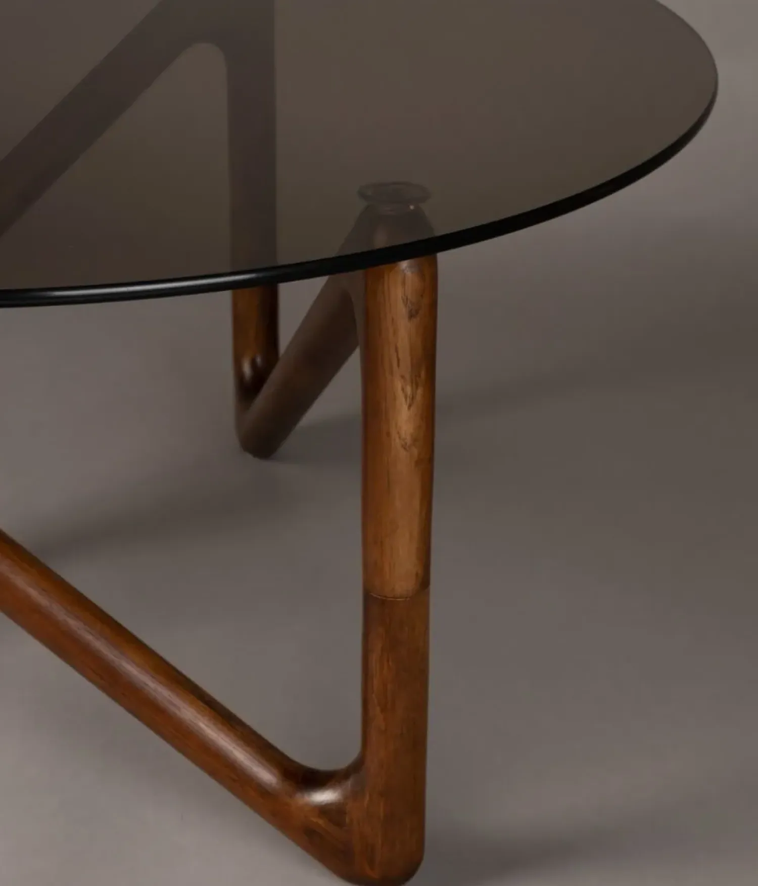 Dutchbone Salontafels|Naia Salontafel Walnoot 80cm