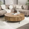 Kalfort Salontafels|Namra Salontafel rond Mangohout Ø120cm