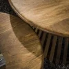 Kalfort Salontafels|Namra Salontafel set van 2 conisch Massief mangohout zandkleur
