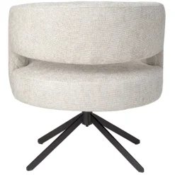 PTMD Eetkamerstoelen|Naroa Eetkamerfauteuil Crème