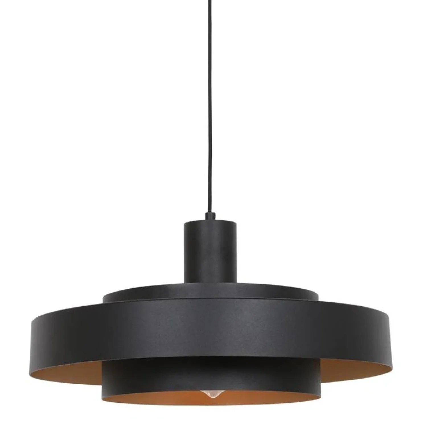 Trading Lighting Hanglampen|Naro 1-lichts Hanglamp Zwart