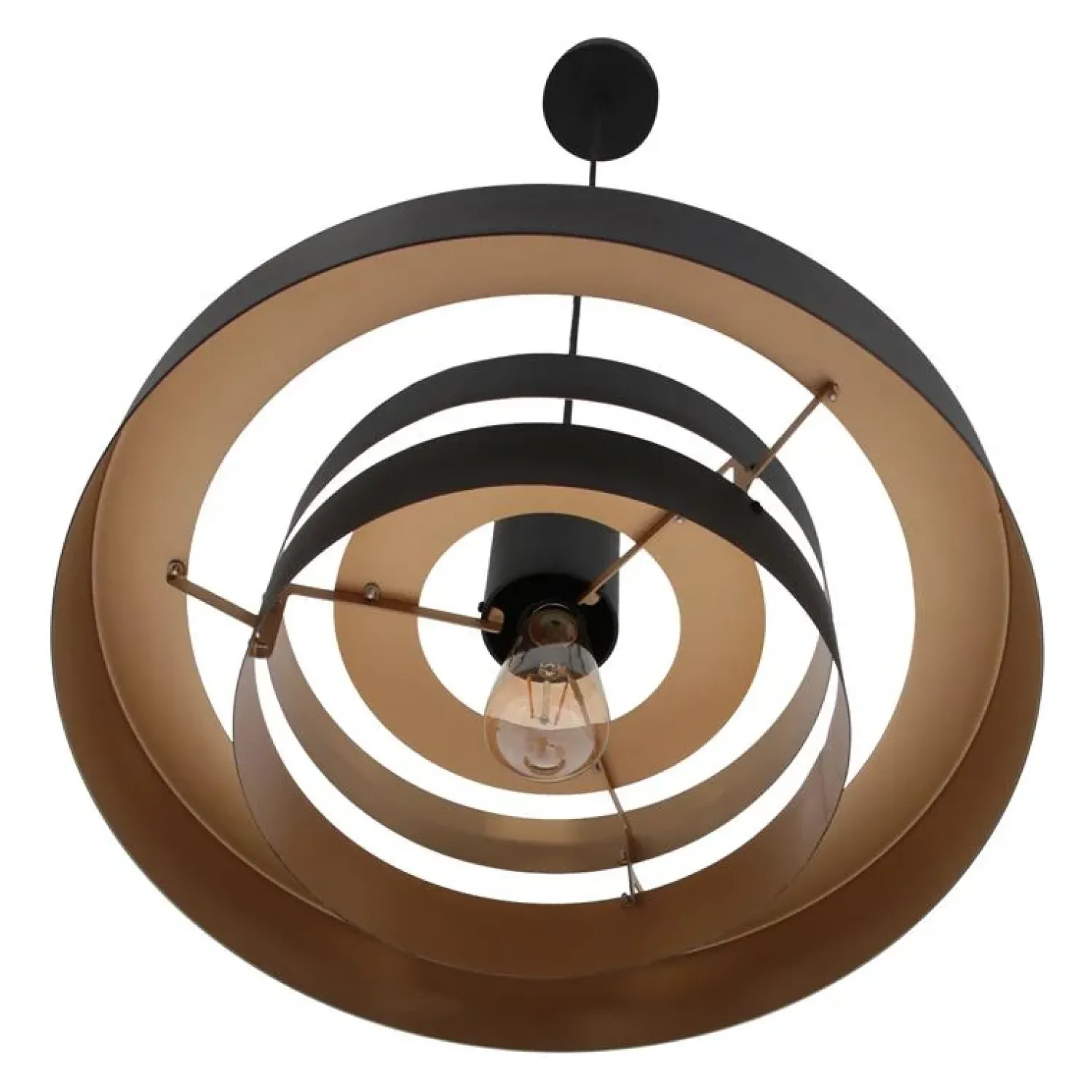 Trading Lighting Hanglampen|Naro 1-lichts Hanglamp Zwart