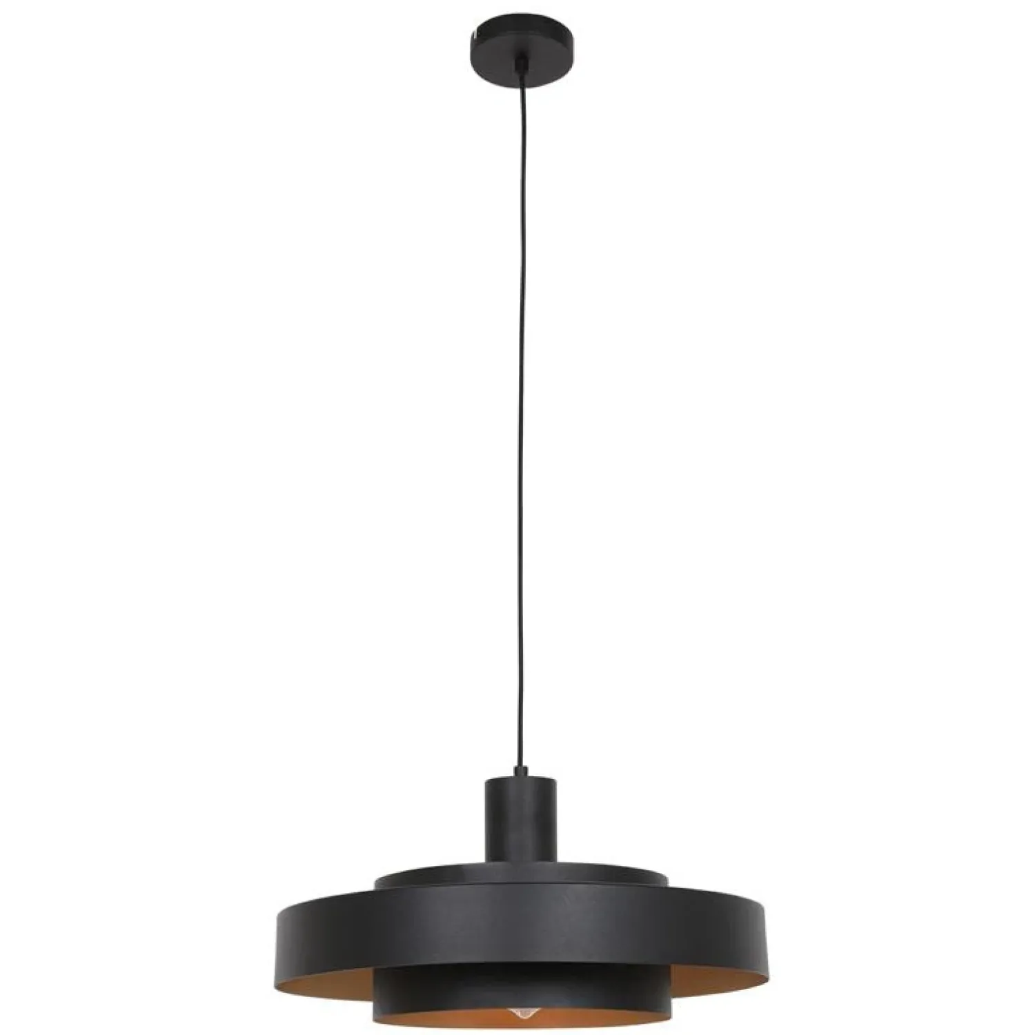 Trading Lighting Hanglampen|Naro 1-lichts Hanglamp Zwart