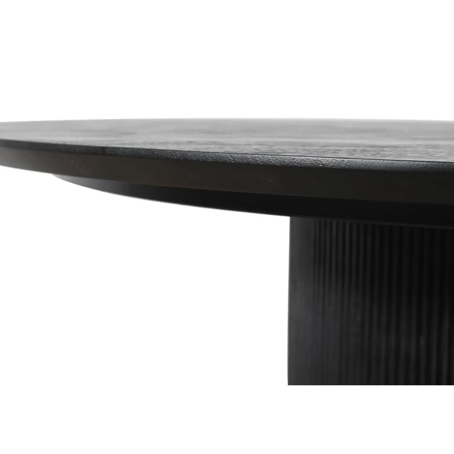 PTMD Salontafels|Naro Salontafel Zwart Mangohout 150cm