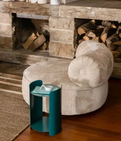 Dutchbone Bijzettafels|Navagio Bijzettafel Blauw 31cm
