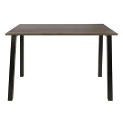 Kalfort Bartafels|Nela Bartafel Bruin acaciahout 147cm