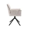 Furndea Eetkamerstoelen|Nelly eetkamerstoel velvet champagne