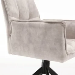 Furndea Eetkamerstoelen|Nelly eetkamerstoel velvet champagne