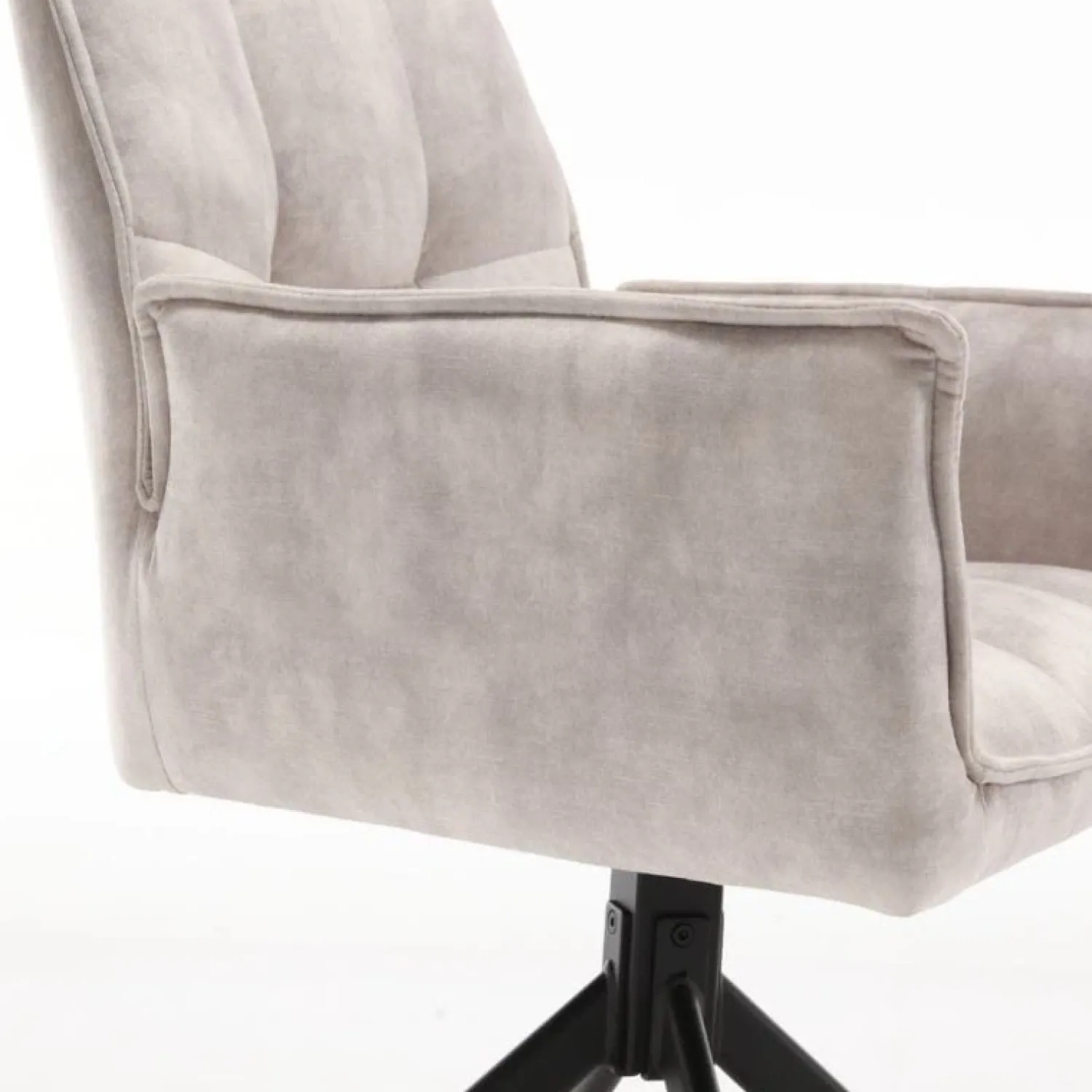 Furndea Eetkamerstoelen|Nelly eetkamerstoel velvet champagne