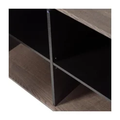 WOOOD Dressoirs|Industriele Kasten|New Gravure Dressoir essen fineer espresso 200 cm