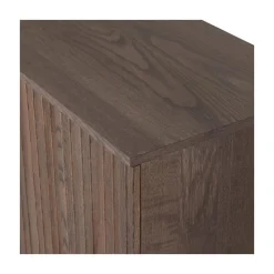 WOOOD Dressoirs|Industriele Kasten|New Gravure Dressoir essen fineer espresso 200 cm