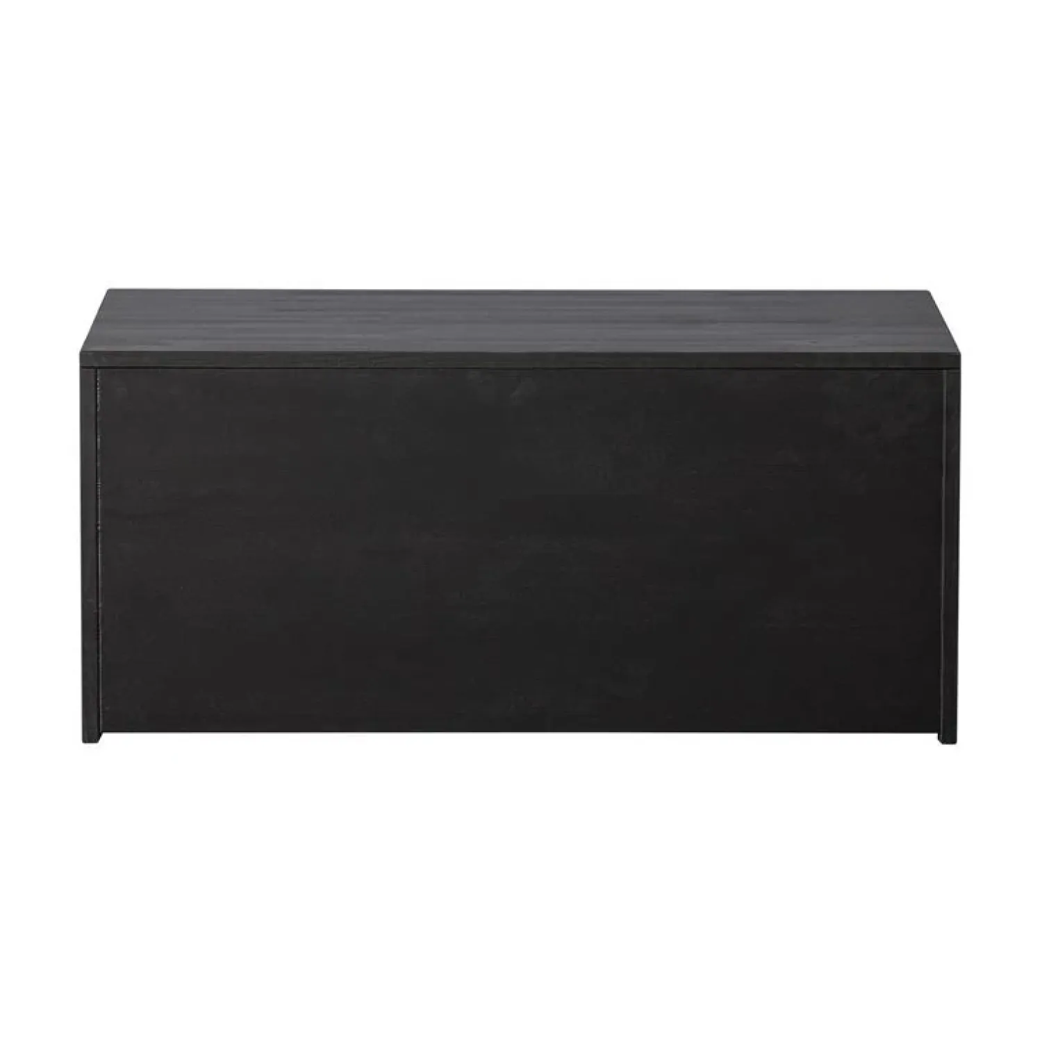 WOOOD Industriele Kasten|New Gravure Kistbank grenen zwart 88 cm