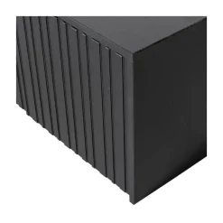 WOOOD Industriele Kasten|New Gravure Kistbank grenen zwart 88 cm
