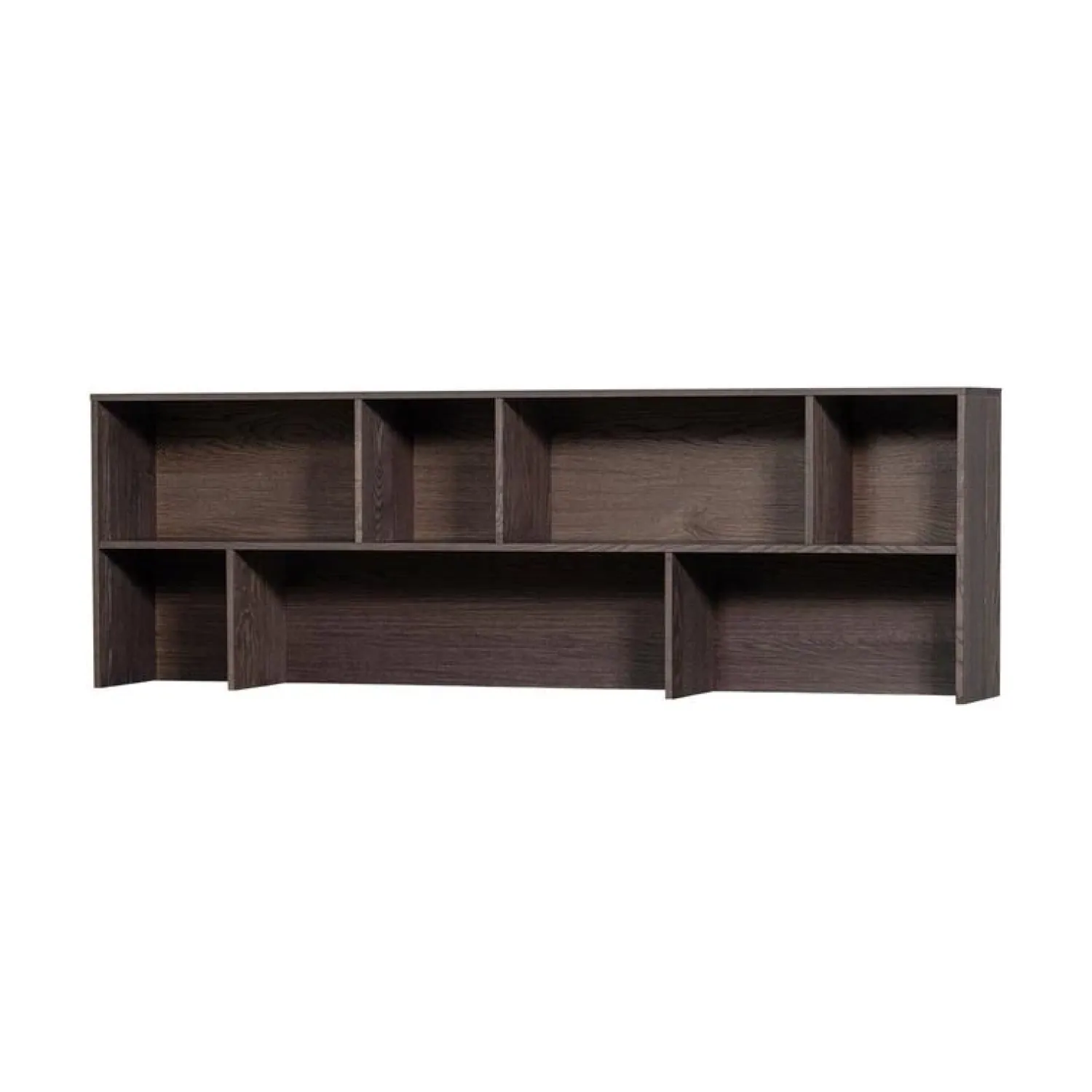 WOOOD Wandkasten|Industriele Kasten|New Gravure Opzetkast essen fineer espresso 200 cm