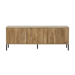 WOOOD Industriele Kasten|Tv Meubels|New Gravure Tv meubel eiken naturel 150 cm