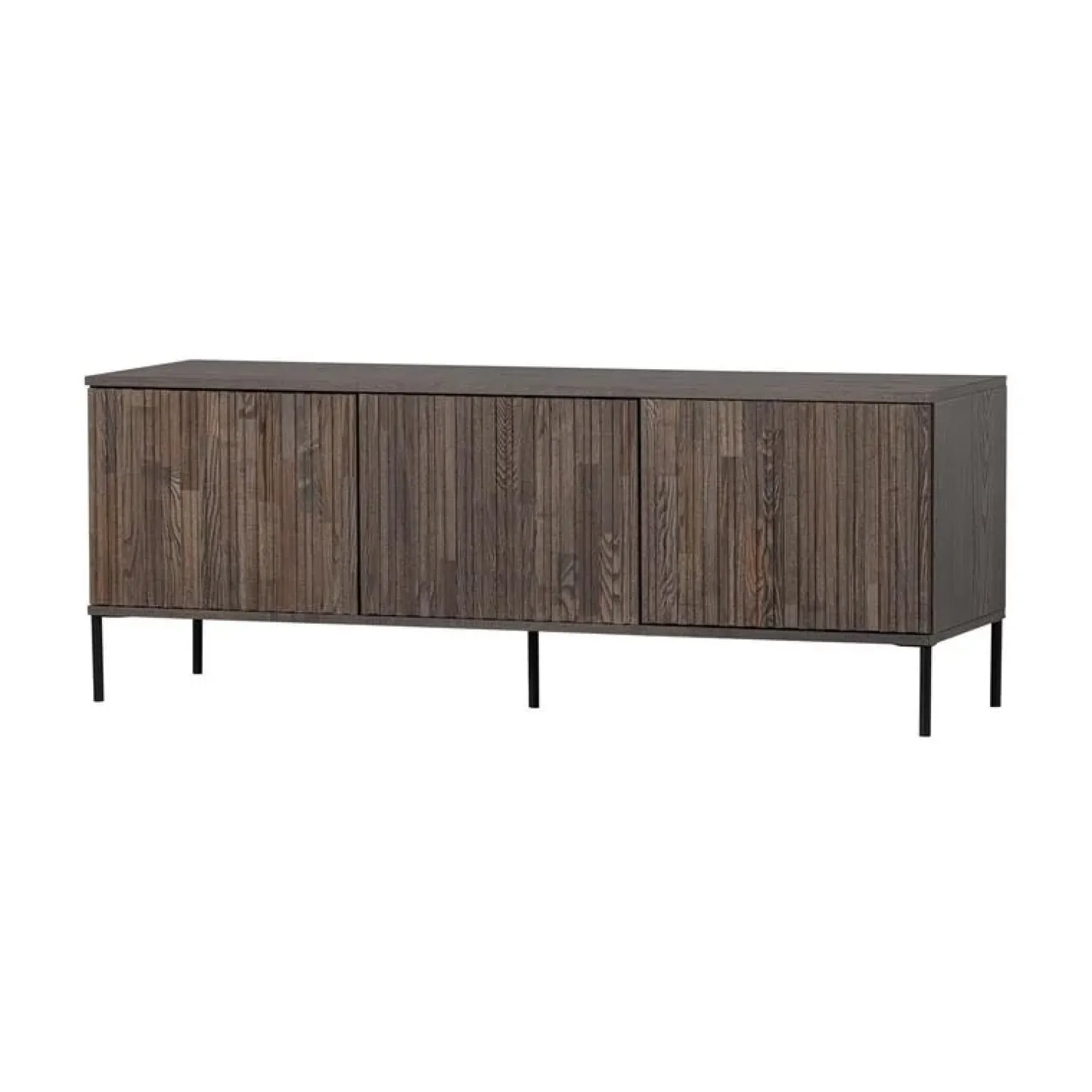 WOOOD Industriele Kasten|Tv Meubels|New Gravure Tv meubel essen fineer espresso 150 cm