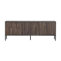 WOOOD Industriele Kasten|Tv Meubels|New Gravure Tv meubel essen fineer espresso 150 cm
