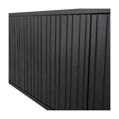 WOOOD Industriele Kasten|Tv Meubels|New Gravure Tv meubel grenen zwart 100 cm