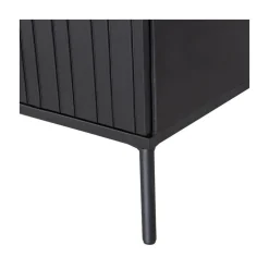 WOOOD Industriele Kasten|Tv Meubels|New Gravure Tv meubel grenen zwart 100 cm