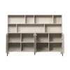 WOOOD Wandkasten|Industriele Kasten|New Gravure Wandkast grenen dust 200 cm