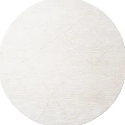 Decor 88 Vloerkleden|Nica vloerkleed Crème Rond 160x160cm