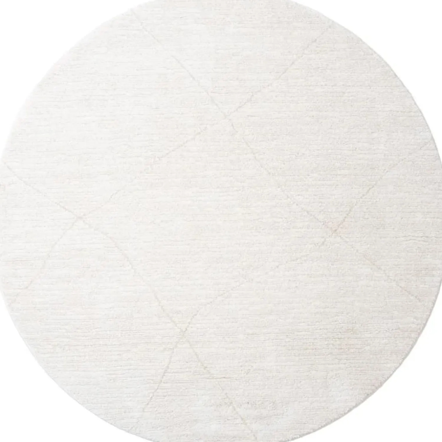 Decor 88 Vloerkleden|Nica vloerkleed Crème Rond 160x160cm