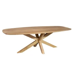 Furndea Eettafels|Nicole Eettafel Deens ovaal Mangohout 240 cm