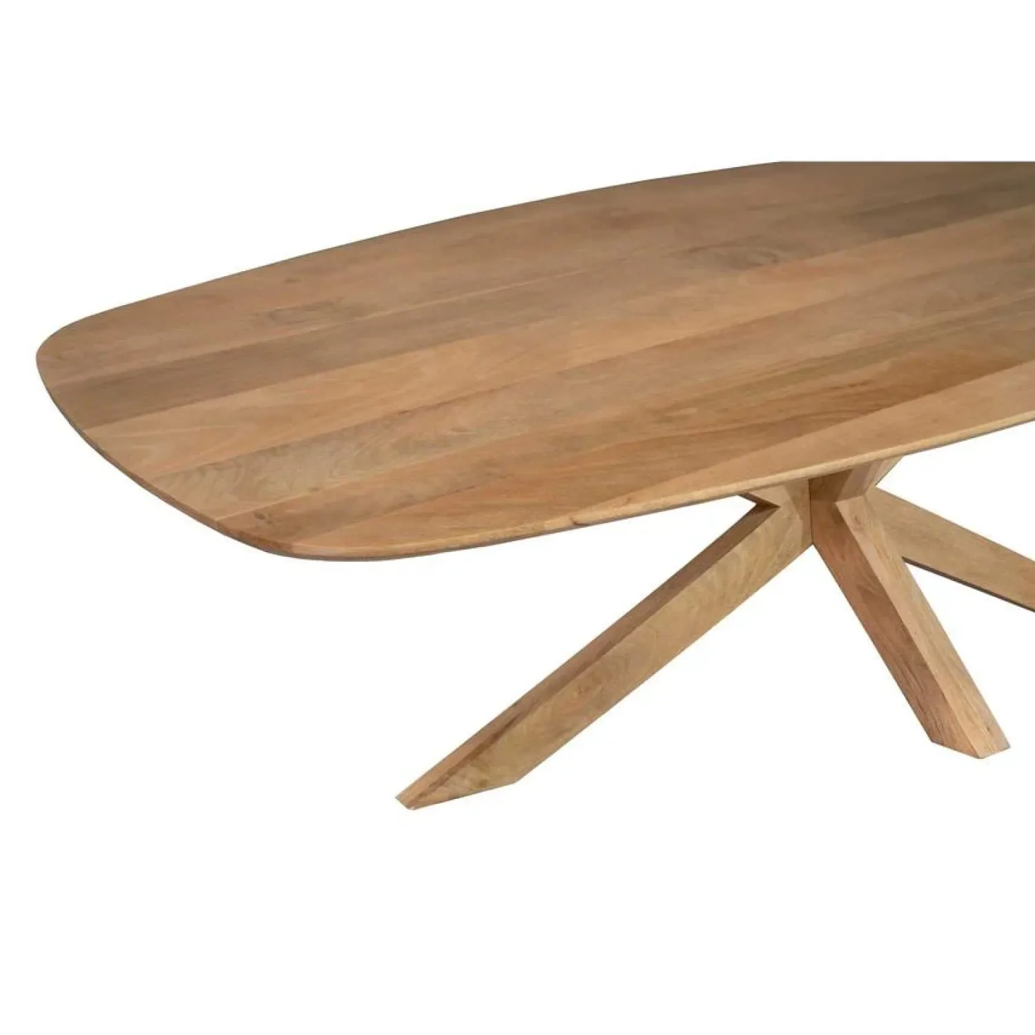 Furndea Eettafels|Nicole Eettafel Deens ovaal Mangohout 240 cm
