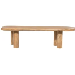Eleonora Eettafels|Nigel Eettafel organisch Mangohout 300cm
