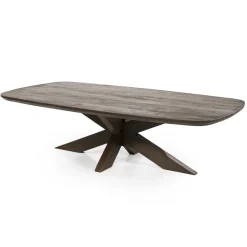 Eleonora Salontafels|Nikki Salontafel bruin 130 cm
