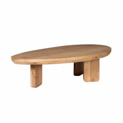 Furndea Eettafels|Niko Salontafel Organisch Naturel Eiken 130cm
