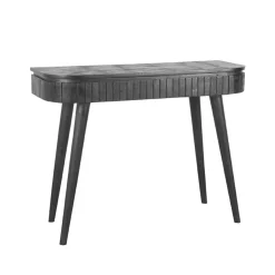 Label51 Bureautafels|Nils Bureau Zwart Mangohout