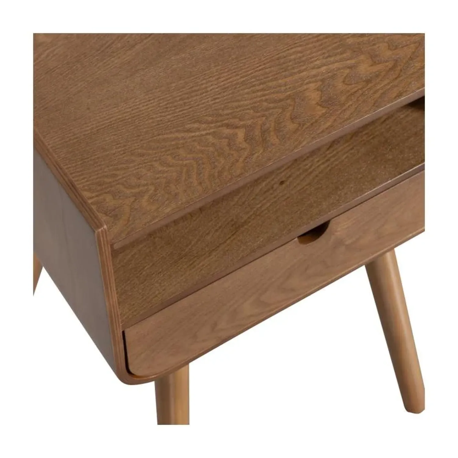 WOOOD Nachtkastjes|Industriele Kasten|Nils Nachtkastje Hout Naturel 36cm