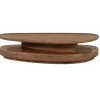 Eleonora Salontafels|Nino Salontafel Organisch Large Bruin 140cm