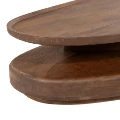 Eleonora Salontafels|Nino Salontafel Organisch Large Bruin 140cm